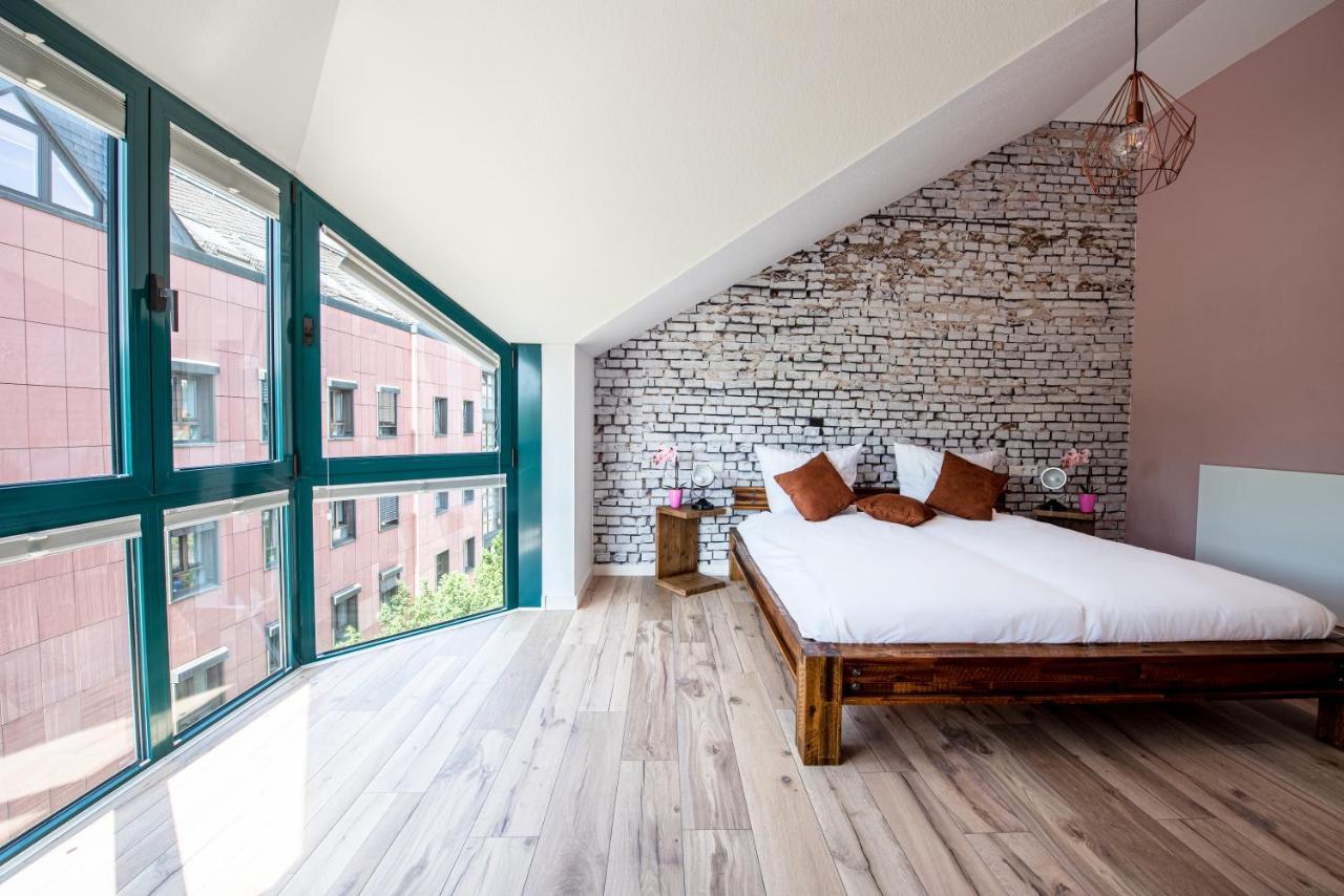 Industrie Stil Apartment Unweit Vom See Losheim Exterior foto