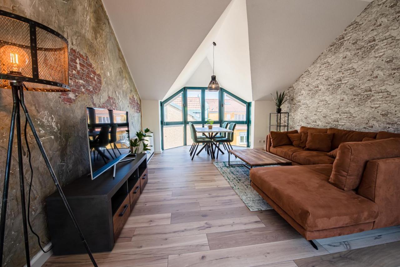 Industrie Stil Apartment Unweit Vom See Losheim Exterior foto